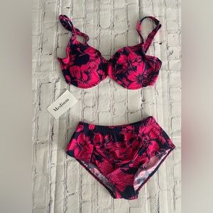 Laurel hot pink, two piece